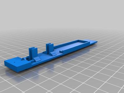 N scale Flat Car for IoTT Purple Hat straight Installation
