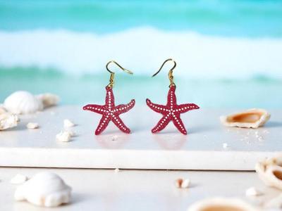 Starfish earrings