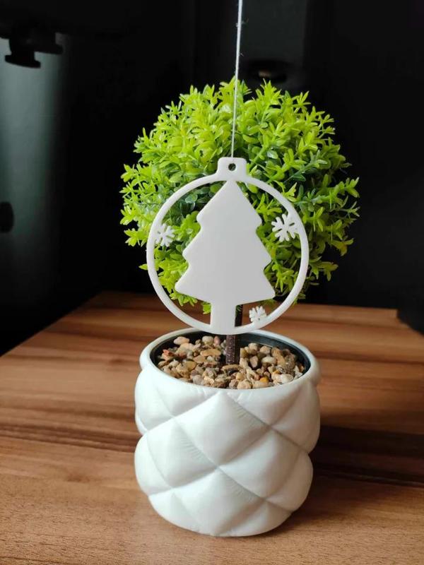 Christmas Ornament with Christmas tree   