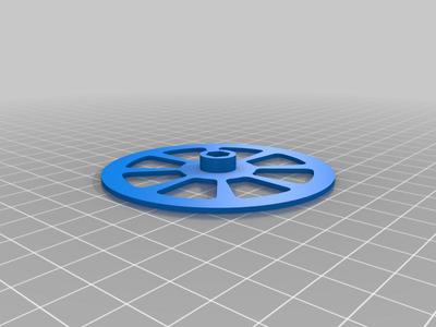 Axial SCX24 Body Trim Template For 2.44Ø Tires