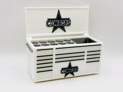 Dallas Cowboys football desk toolbox organizer NFL