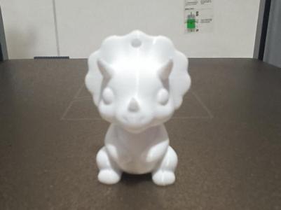 Baby Triceratopo Chibi decor/keychain