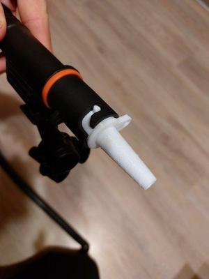 kite pump adapter nozzle - with sealing