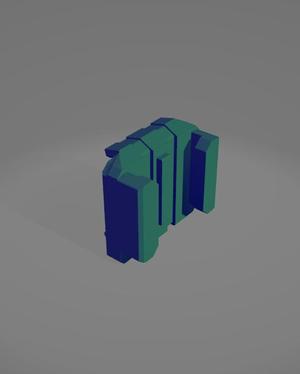 Go Pro mount for Fox rampage helmet