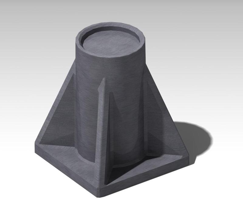 Feet extension for Bambu Lab X1-Carbon