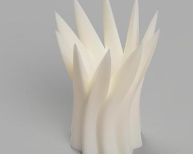 Pen holder, segmentary vase