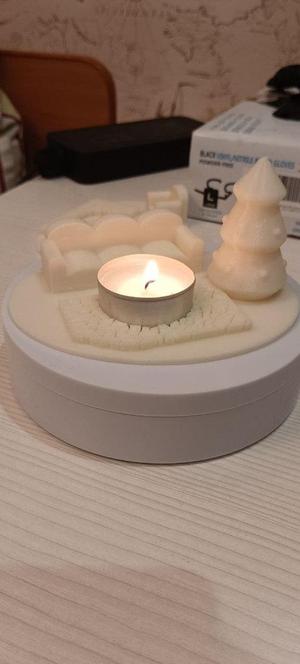 Christmas tealight holder