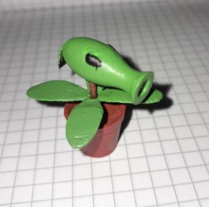 Plant inspired by the famous video game