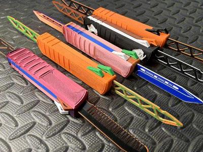 OTF Duo Double Bladed Fidget knife Over-Engineered