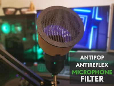Microphone Filter - Cardboard Spool Reusing