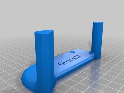 softair Glock 17 wall mount