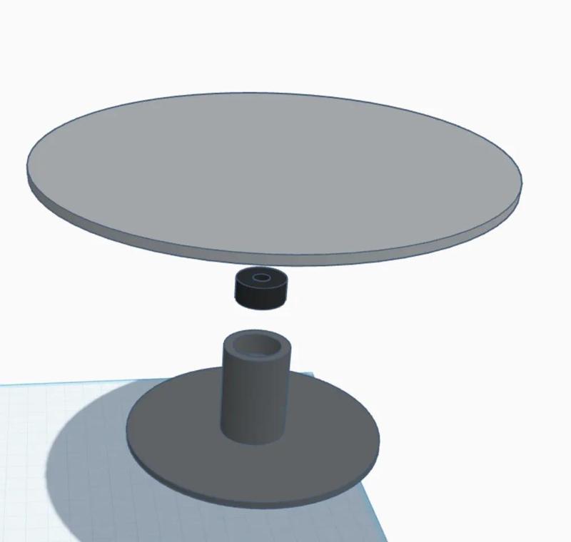 Rotatable 3D Scanning Plate   