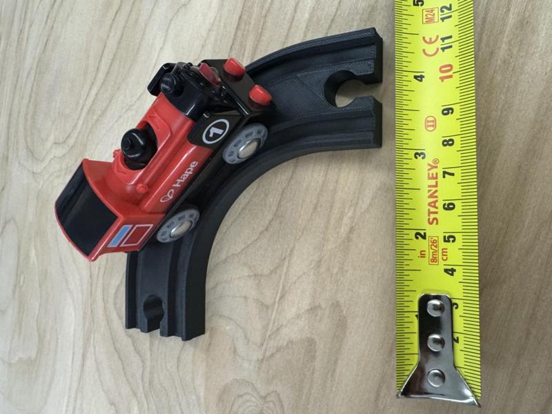Brio 90 degrees turn - 120mm x 120mm female-female