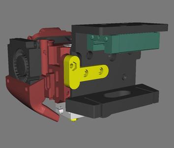 Hero Me Gantry Clip Creality Style Carriage Remix