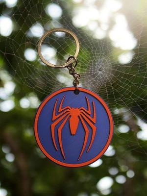 3D Spiderman Keychain