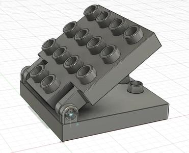 Duplo hinge 4x4x2   