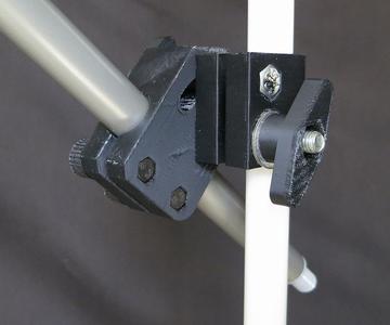 double 7/8 inch tube clamp for boom stand