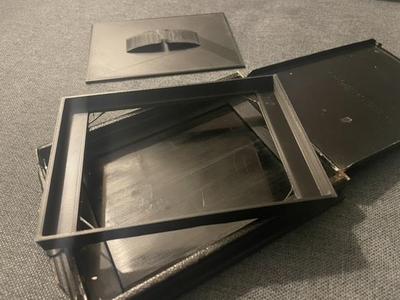 Graflex Series D RB - wet plate insert / lens board