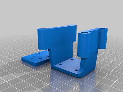 Ender 6 X_adapter_R18_2 linear rails
