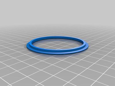 Adapter ring for remixed reflector