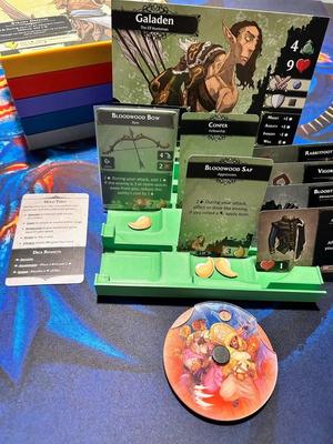 Descent: Legends of the Dark Character Dashboard/Storage Tray