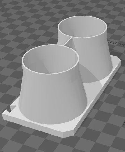 Eier-Lager holder ends