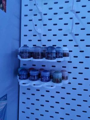 12 Citadel paint pot holder with horizontal mount 