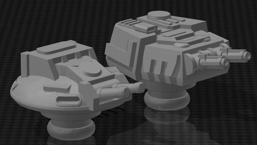 Star Destroyer Turrets for Snap Ships
