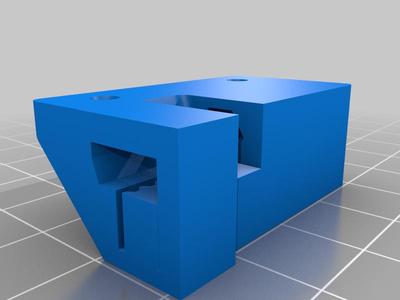 RigidBot Y- Axis Belt Connector - Reinforced