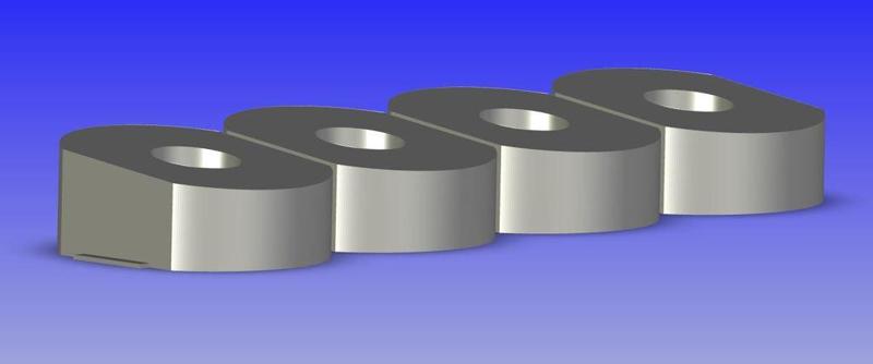 Washer tapered 4x12mm (0,16x0,5 inch) 7 degrees