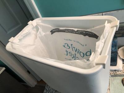 Grocery Bag Hanger for Waste Basket