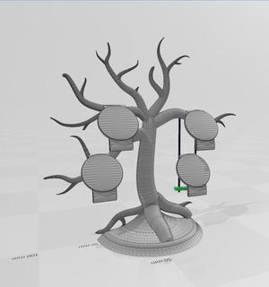 Tree Watch stand For 4 Watchs! 