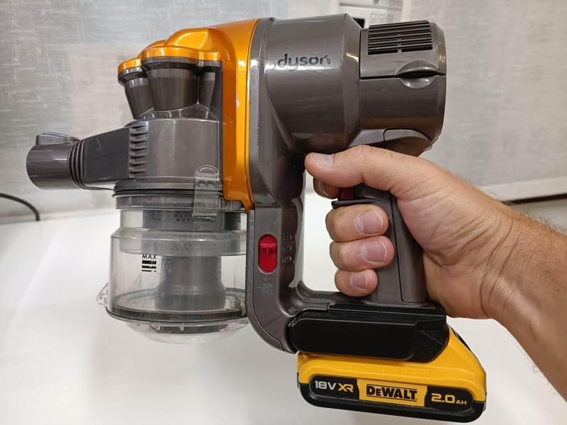 Dyson DC16 to Dewalt 18v battery
