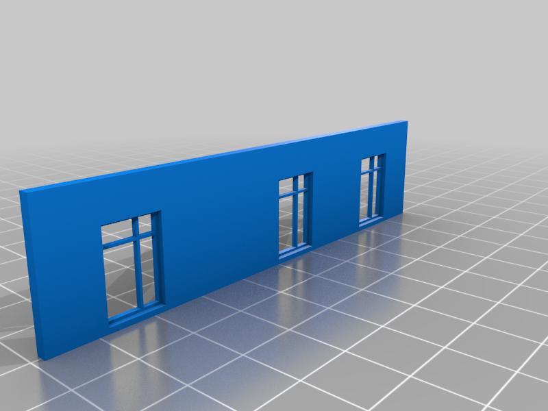 n scale highrise with penthouse