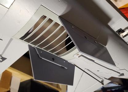 Freewing RC F16 70MM EDF fins and wall mount