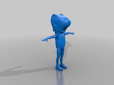 Female in Shark Costume