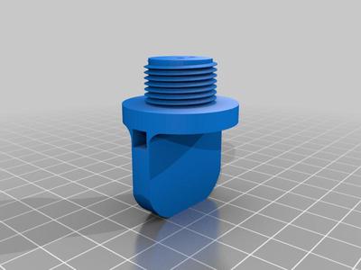  Front Axle Vented Plug (Fits John Deere 2025R)