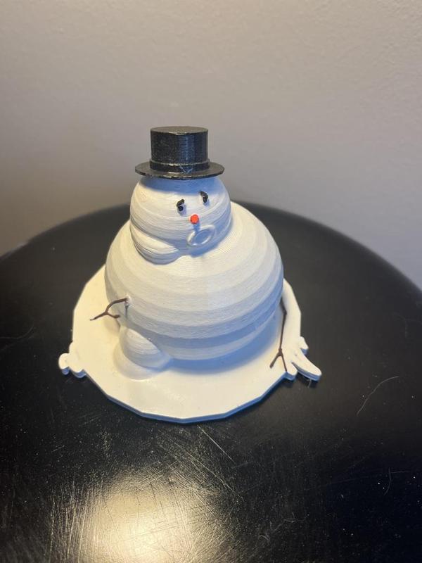 Melting Snowman