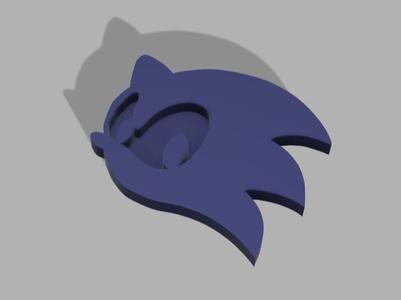 Sonic cup coaster