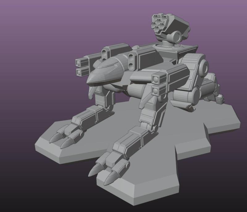 Jaguar Battlemech