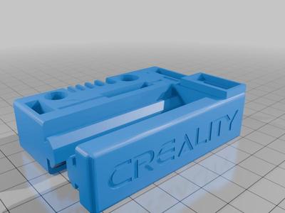Another... Another Ender 3 tool holder with 50mm scraper and generic USB holder