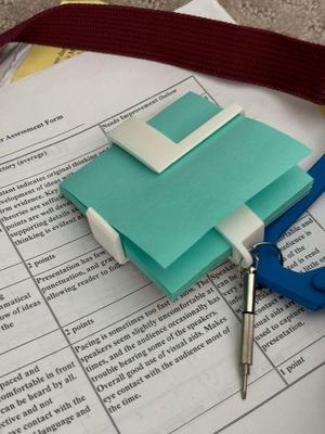 Sticky Note Dispenser/Pop up/Holder