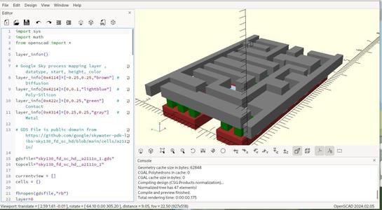 GDSII File  Parser for OpenSCAD