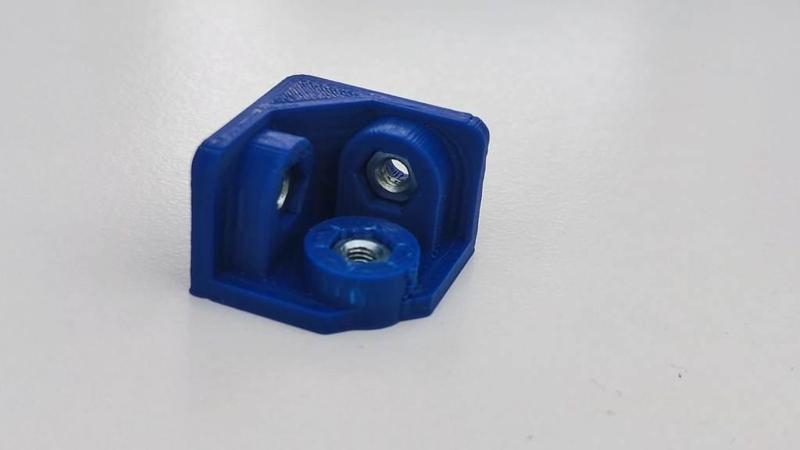 three faces angular connector