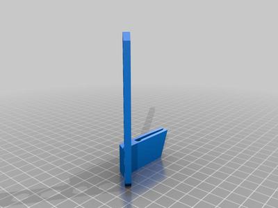 Helmet mirror clip
