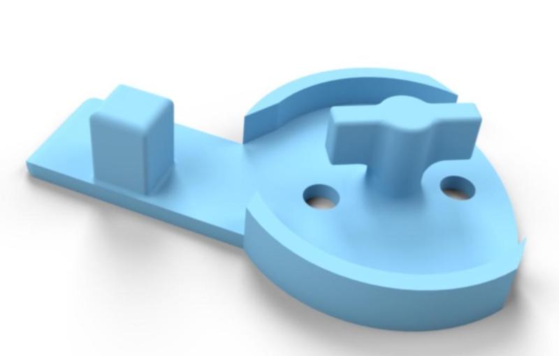 BMW X1 E84 Intercooler Splash Shield Clip 17117558386 also for E82, E88, E90, E91, E92, E93, E84, (E89 w/ N55)