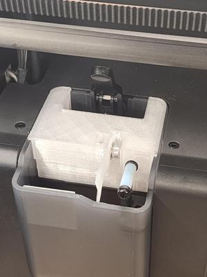 Purge Chute Cover with PTFE wiper V2