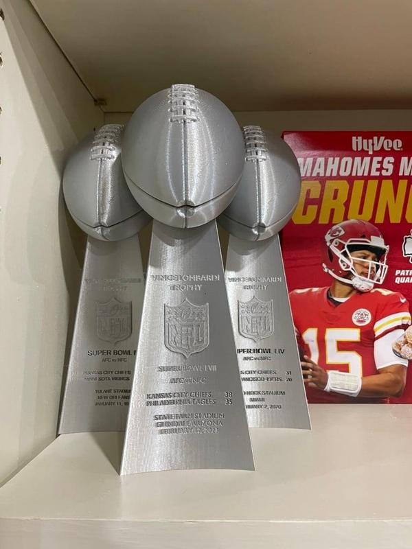Chiefs Lombardi Trophy