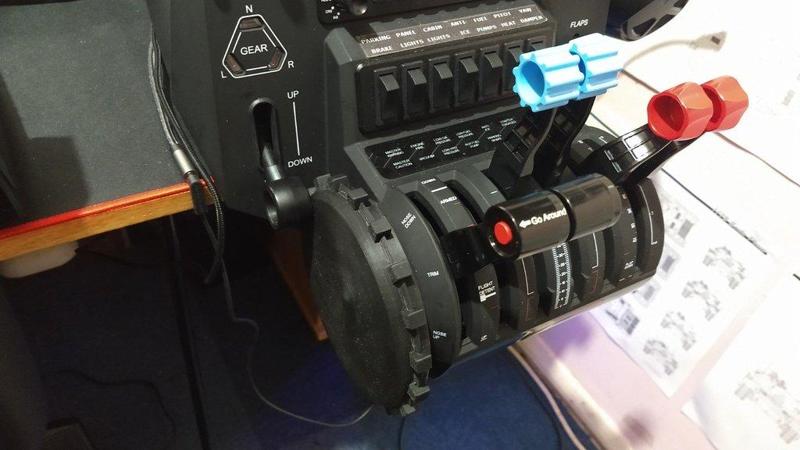 Honeycomb Bravo - Beechcraft Baron G58 Pitch Wheel Conversion