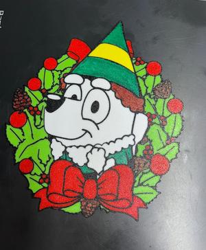 Bluey Wreath